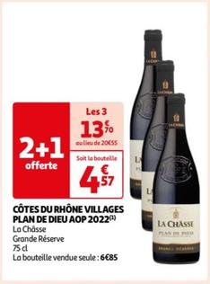 La Châsse - Côtes Du Rhône Villages Plan De Dieu Aop 2022 : Le vin à ne pas manquer pour l'année prochaine ! Profitez de notre promo exclusive sur ce vin aux caractéristiques uniques.