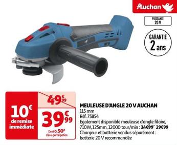 Auchan - Meuleuse D'angle 20 V
