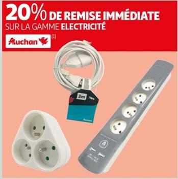 Auchan - Sur La Gamme Electricite