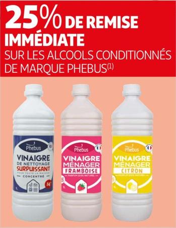 Phebus - Sur Les Alcools Conditionnes De Marque