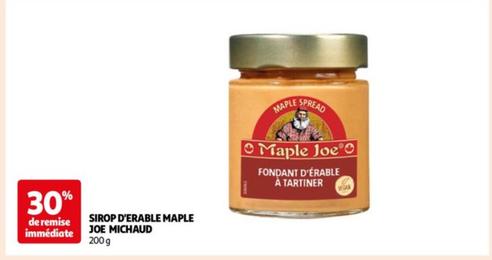 Maple Joe - Sirop D'erable Michaud