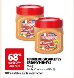 Menguy's - Beurre De Cacahuetes Creamy