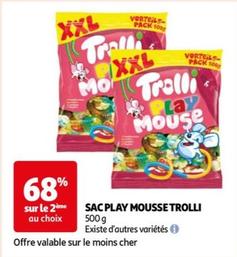 trolli - sac play mousse
