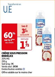 Crème Sous Pression