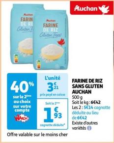 Farine De Riz Sans Gluten Auchan