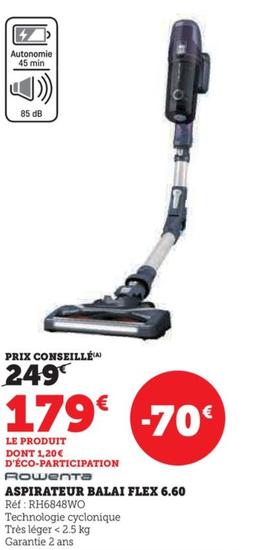 Aspirateur Balai Flex 6.60