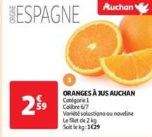 Auchan - Oranges À Jus