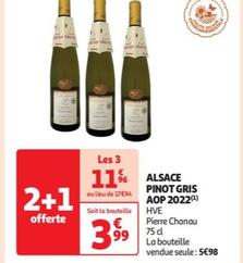 Pierre Chanau - Alsace Pinot Gris Aop 2022
