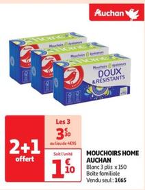 Auchan - Mouchoirs Home