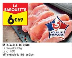 Escalope De Dinde