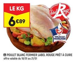 poulet blanc fermier label rouge pret a cuire