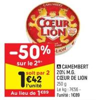 Camembert 20% M.g.