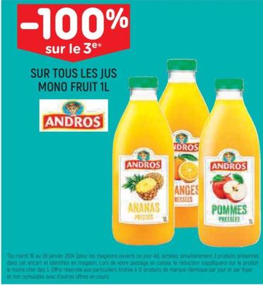 Sur Tous Les Jus Mono Fruit