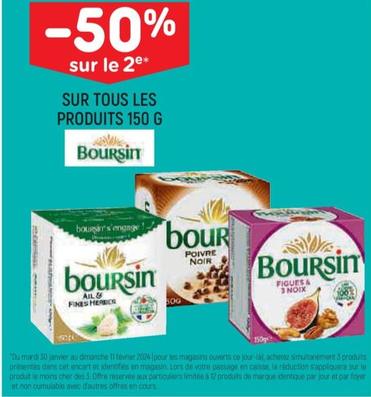 Boursin - Sur Tous Les Produits 150 G