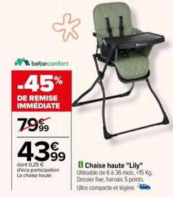 chaise haute