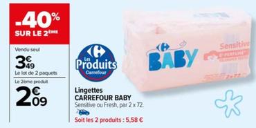 lingettes bébés