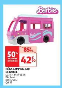 Méga Camping-car De Barbie