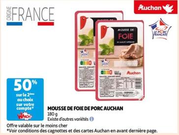 Auchan - Mousse De Foie De Porc