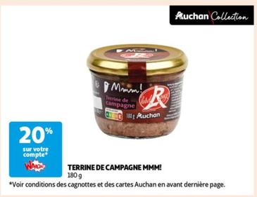 Auchan Collection - Terrine De Campagne Mmm