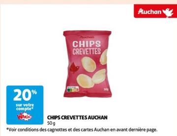 Auchan - Chips Crevettes