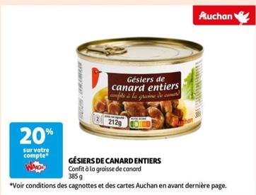 Auchan - Gesiers De Canard