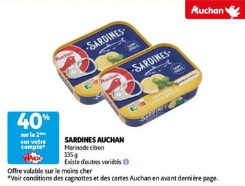 Auchan - Sardines