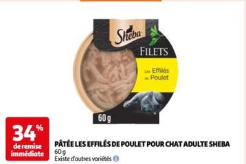 Pâtée Les Effilés De Poulet Pour Chat Adulte