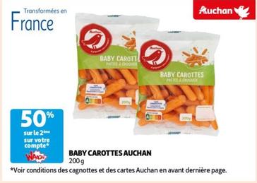 Auchan - Babys Carottes