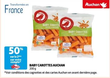 auchan - babys carottes