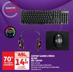 Coffret Gamer 4 Pieces Be Mix