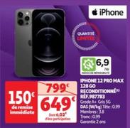 Iphone 12 Pro Max 128go Reconditionne