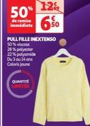 Inextenso - Pull Fille