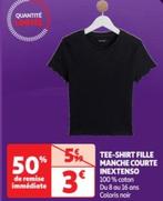 Inextenso - Tee-shirt Fille Manche Courte