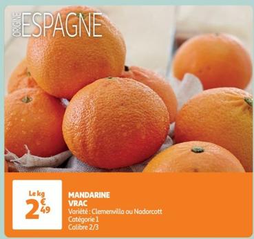 Mandarine Vrac