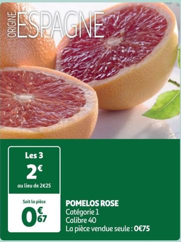 Pomelos Rose