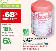 lait de croissance