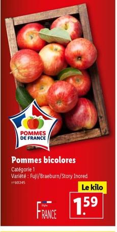 Pommes Bicolores