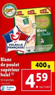 Blanc De Poulet Supérieur Halal