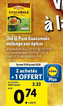 Guacamole Mélange Aux Épices