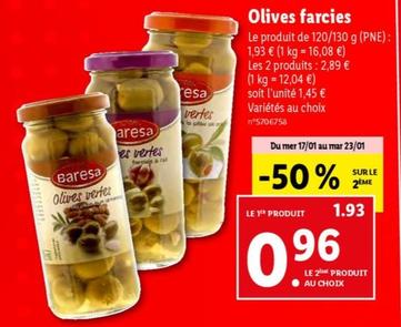 baresa - olives vertes