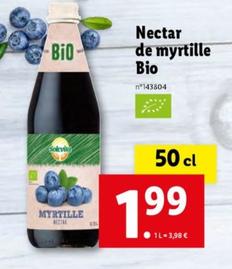 Solevita - Nectar De Myrtille Bio