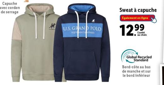 U.s. Grand Polo - Sweat À Capuche