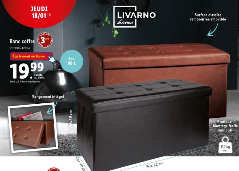 Livarno Home - Banc Coffre