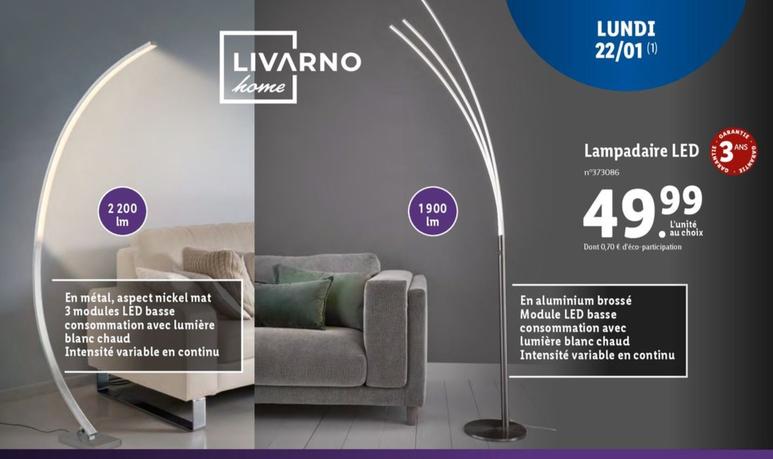 Livarno Home - Lampadaire Led