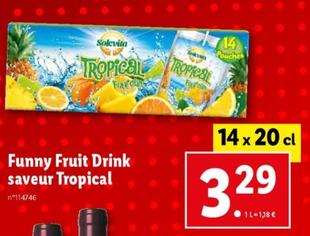 Solevita - Funny Fruit Drink Saveur Tropical