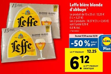 Bière Blonde D'abbaye