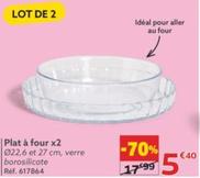 Plat À Four X2