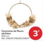 Couronne De Fleurs Séchées