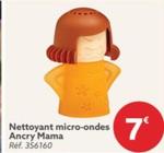 nettoyant micro-ondes ancry mama