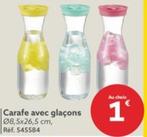 Carafe Avec Glaçons